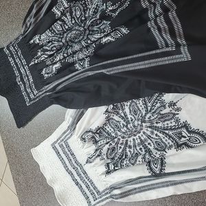 2 Sundresses 1 white one black